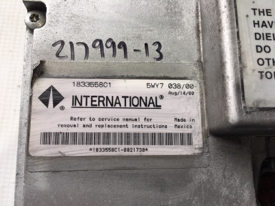 2000 INTERNATIONAL NAVISTAR Computer / Electronic Control (ecm)