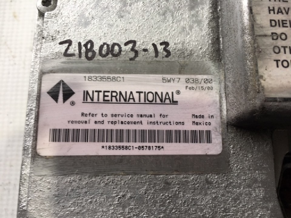 2000 INTERNATIONAL NAVISTAR Computer / Electronic Control (ecm)