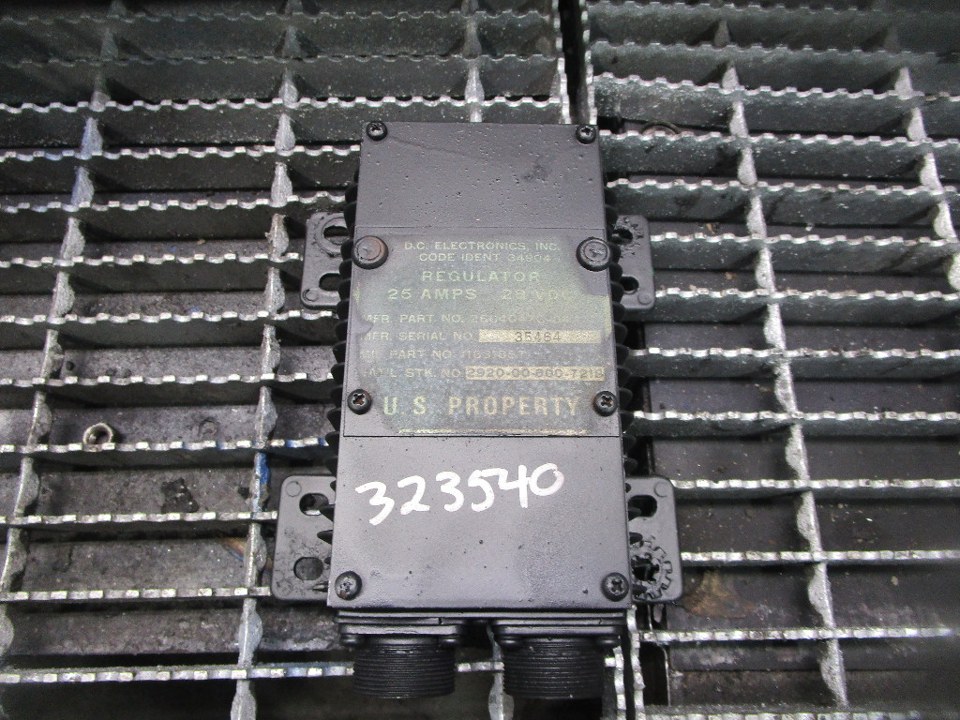 DC ELECTRONICS INC VOLTAGE REGULATOR Voltage Regulator
