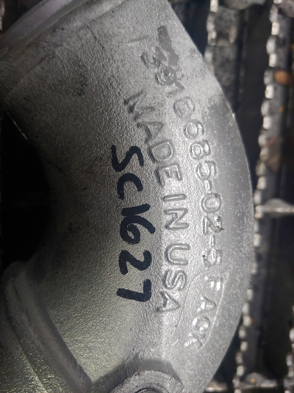 CUMMINS DIESEL ENGINE Intake Elbow
